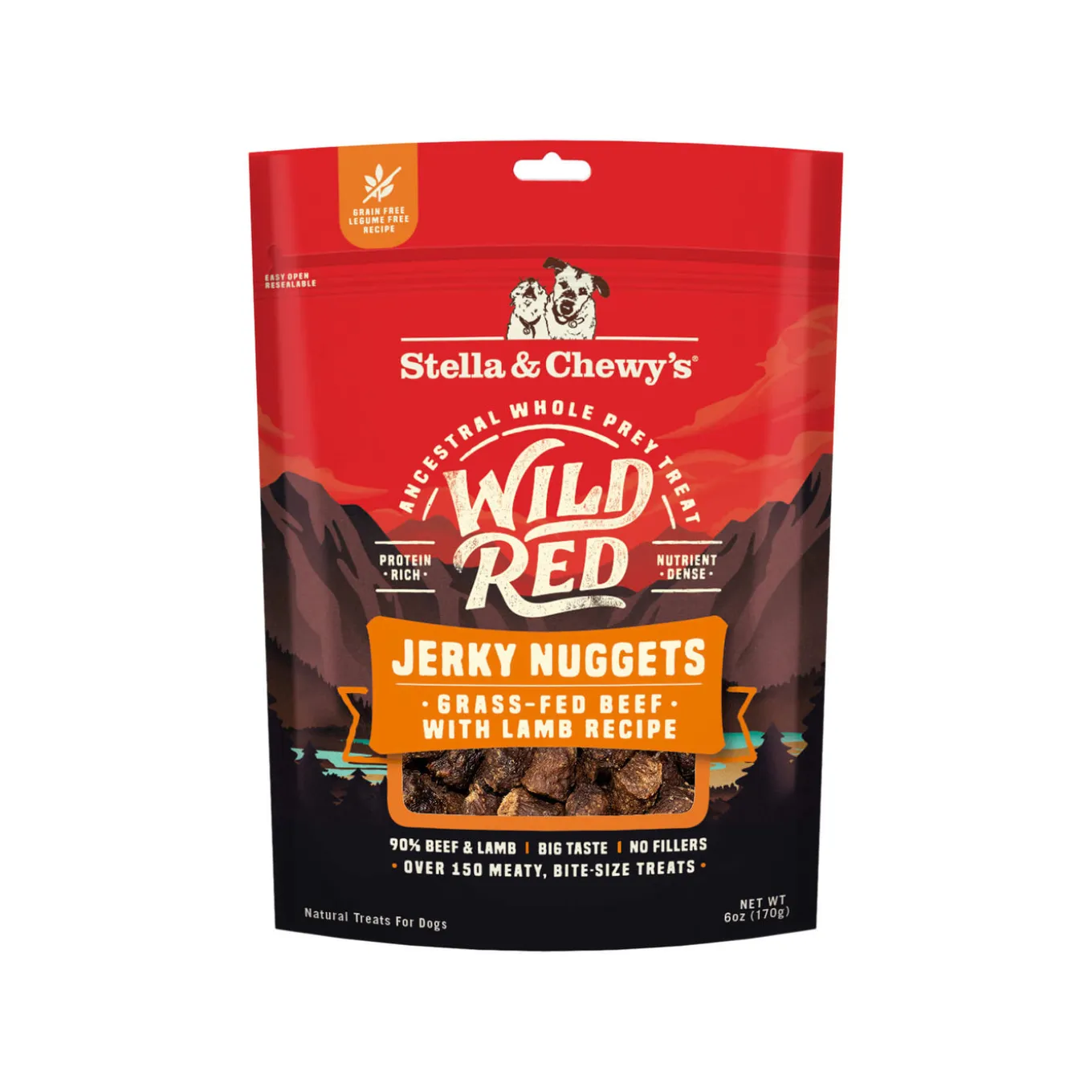 Stella & Chewy's Wild Red Jerky Nuggets 6oz