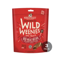 Stella & Chewy's Wild Weenies Raw Freeze-Dried Dog Treats