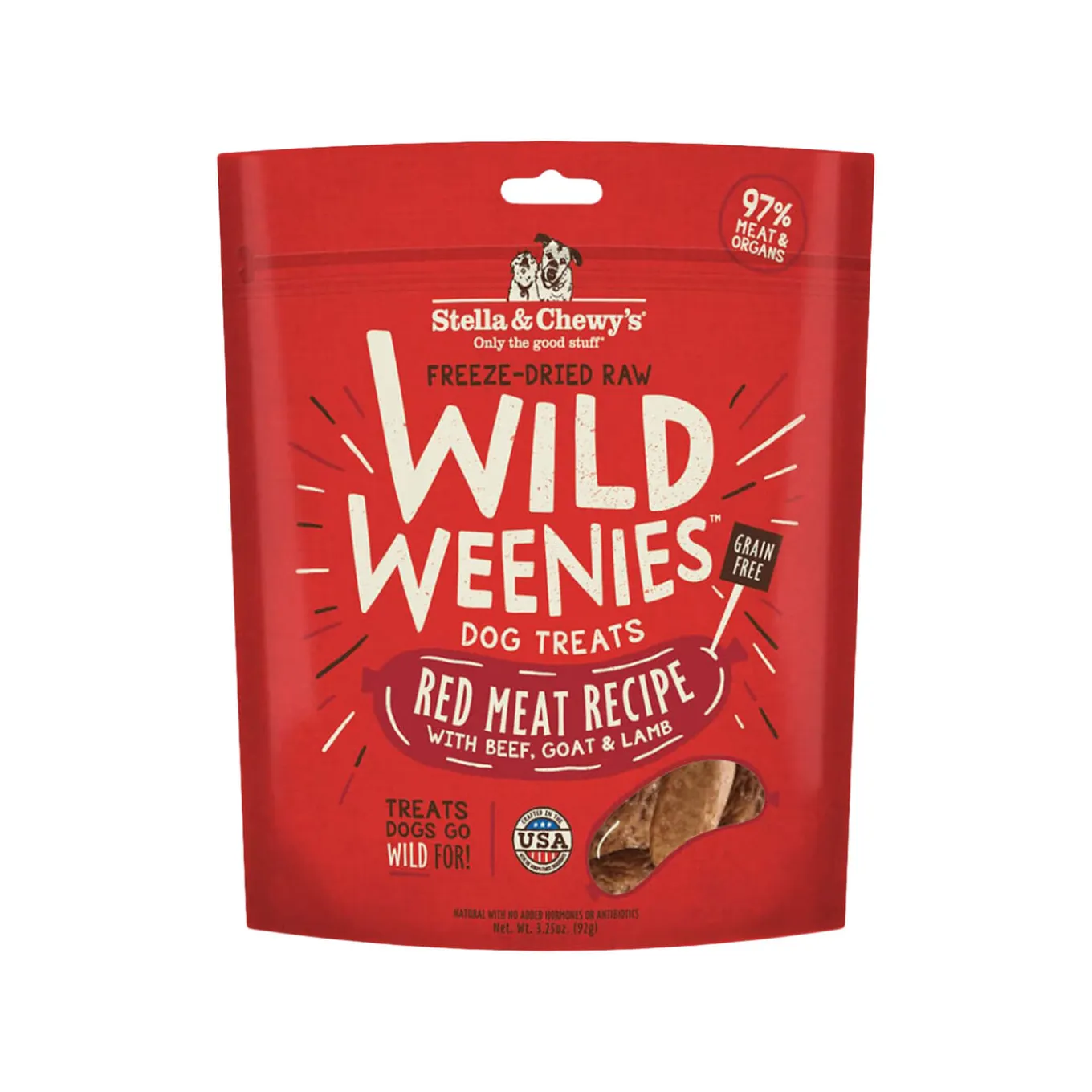 Stella & Chewy's Wild Weenies Raw Freeze-Dried Dog Treats