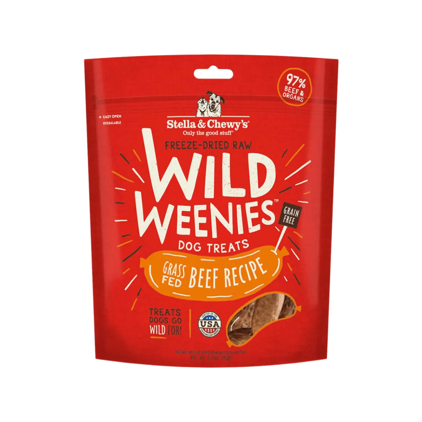 Stella & Chewy's Wild Weenies Raw Freeze-Dried Dog Treats