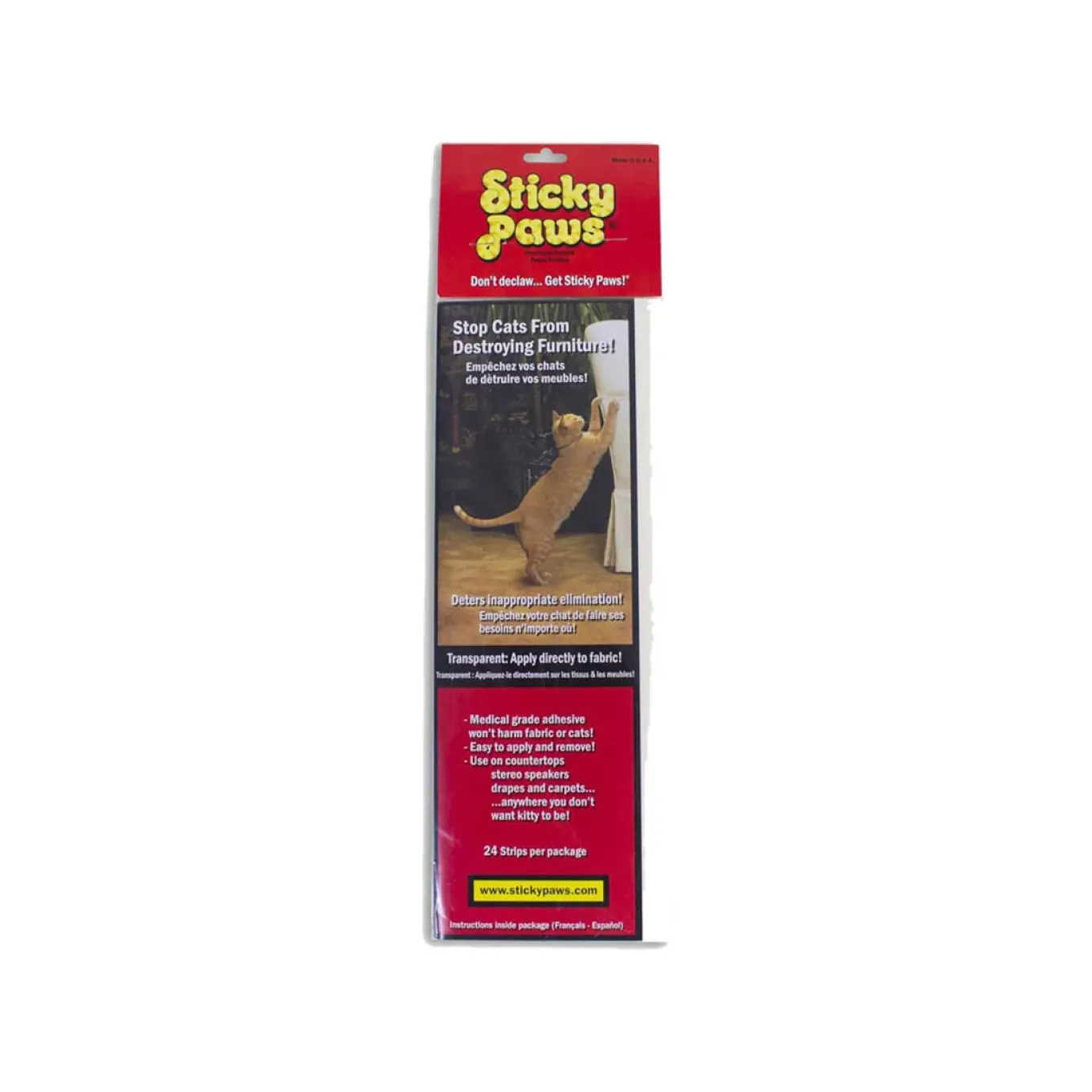 Sticky Paws Scratch Control Strips
