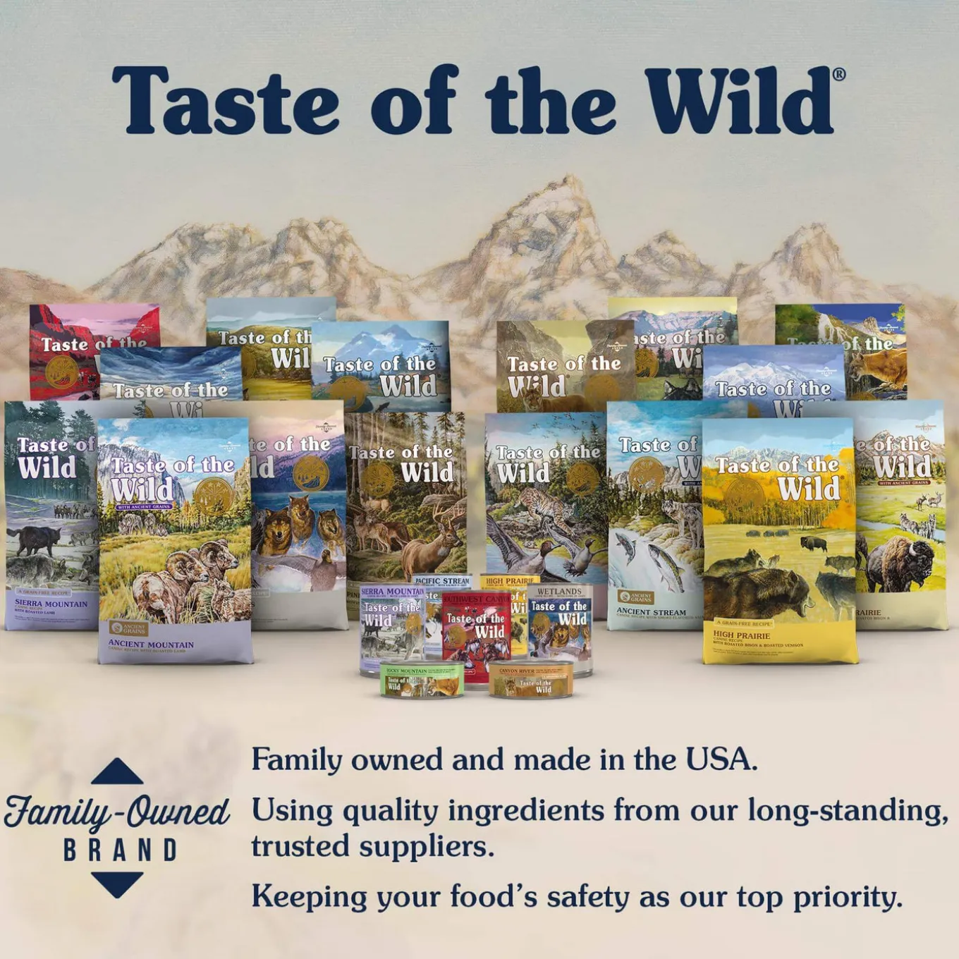 Taste of the Wild Grain-Free Dry Dog Food