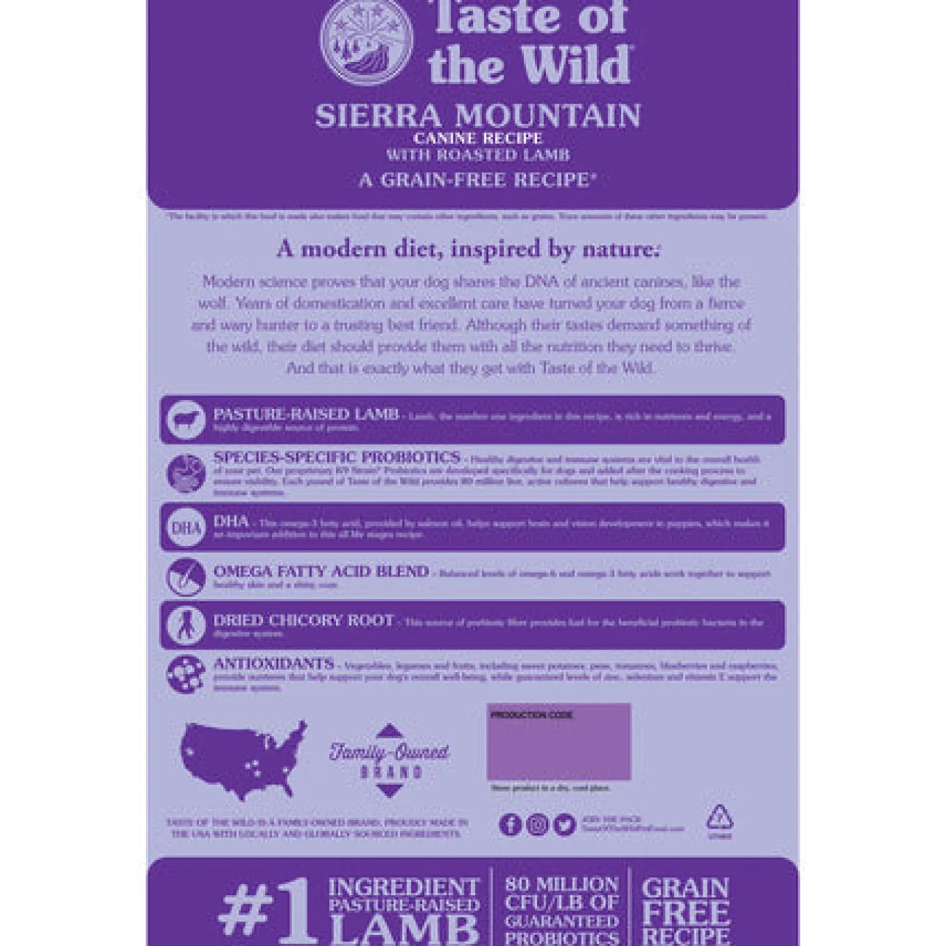 Taste of the Wild Grain-Free Dry Dog Food