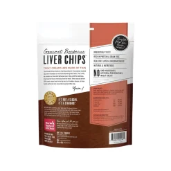 The Honest Kitchen Gourmet Barbecue Liver Chips 4 oz Treats for Dogs