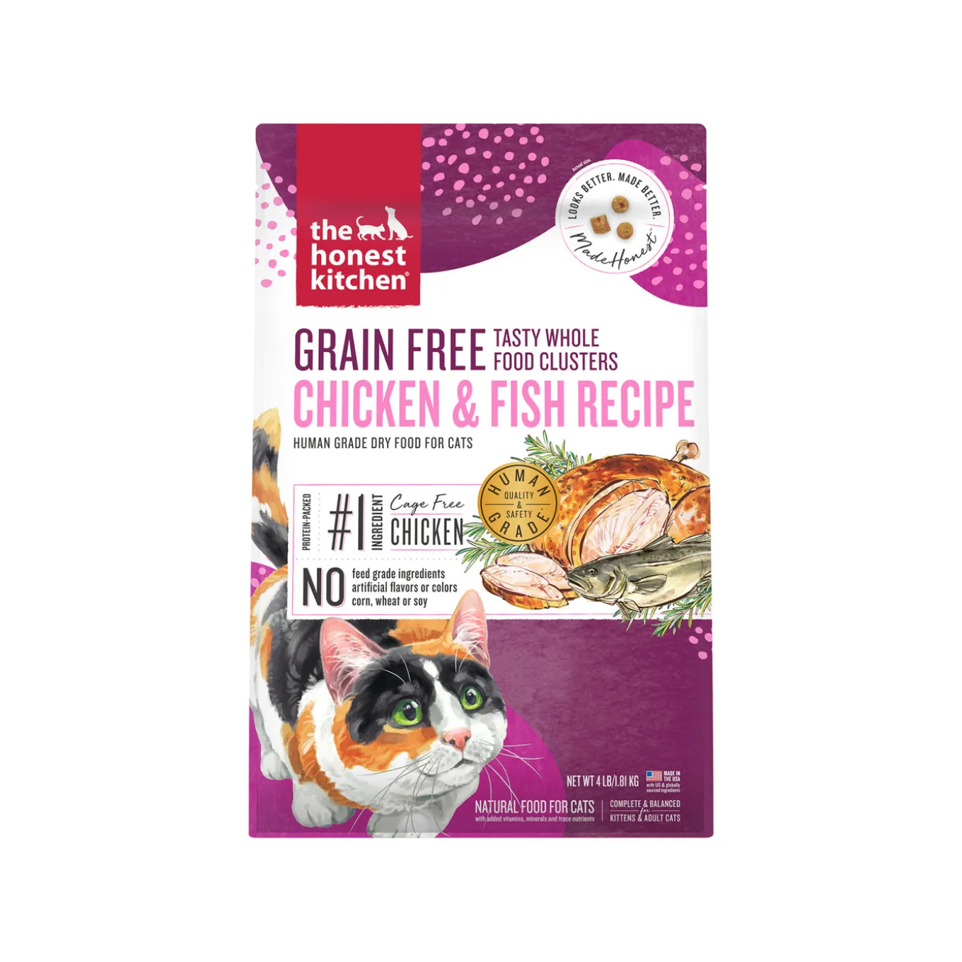 The Honest Kitchen Grain Free Clusters Dry Cat Food