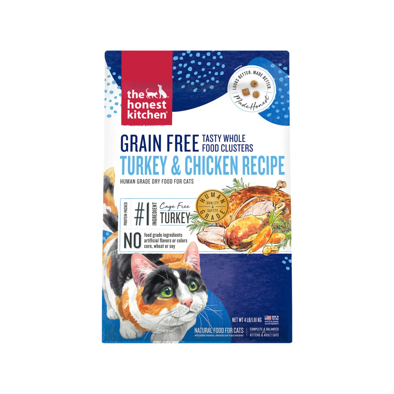 The Honest Kitchen Grain Free Clusters Dry Cat Food