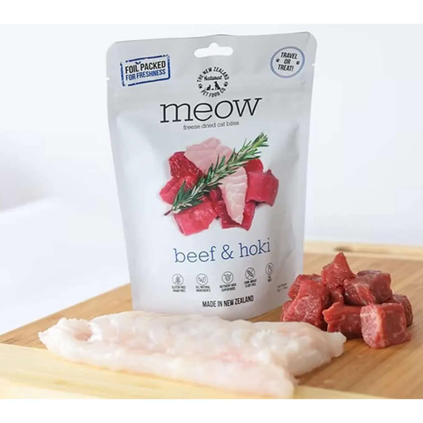 The New Zealand Natural Pet Food Co. MEOW Freeze Dried Cat Food