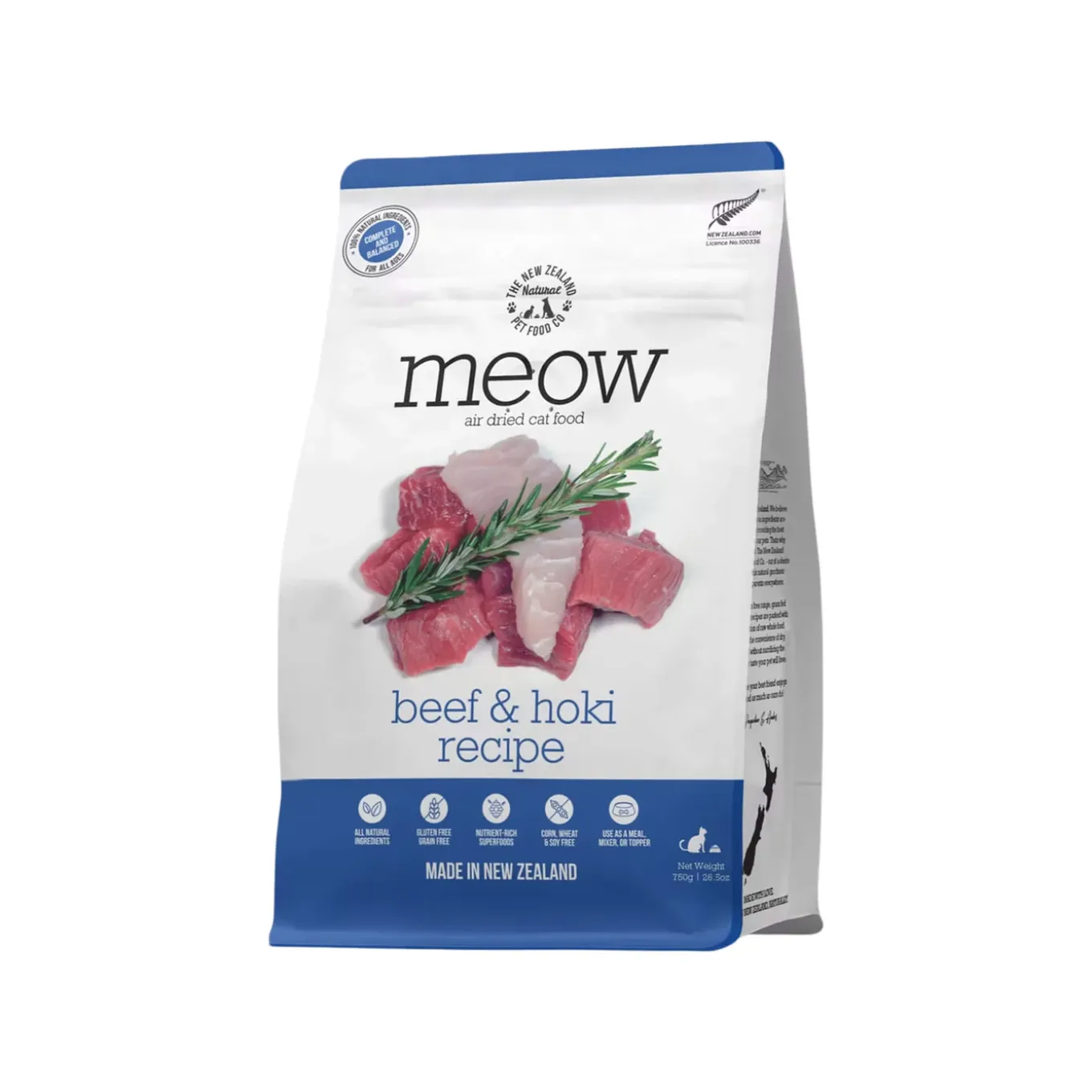 The New Zealand Natural Pet Food Co. MEOW Air Dried Cat Food