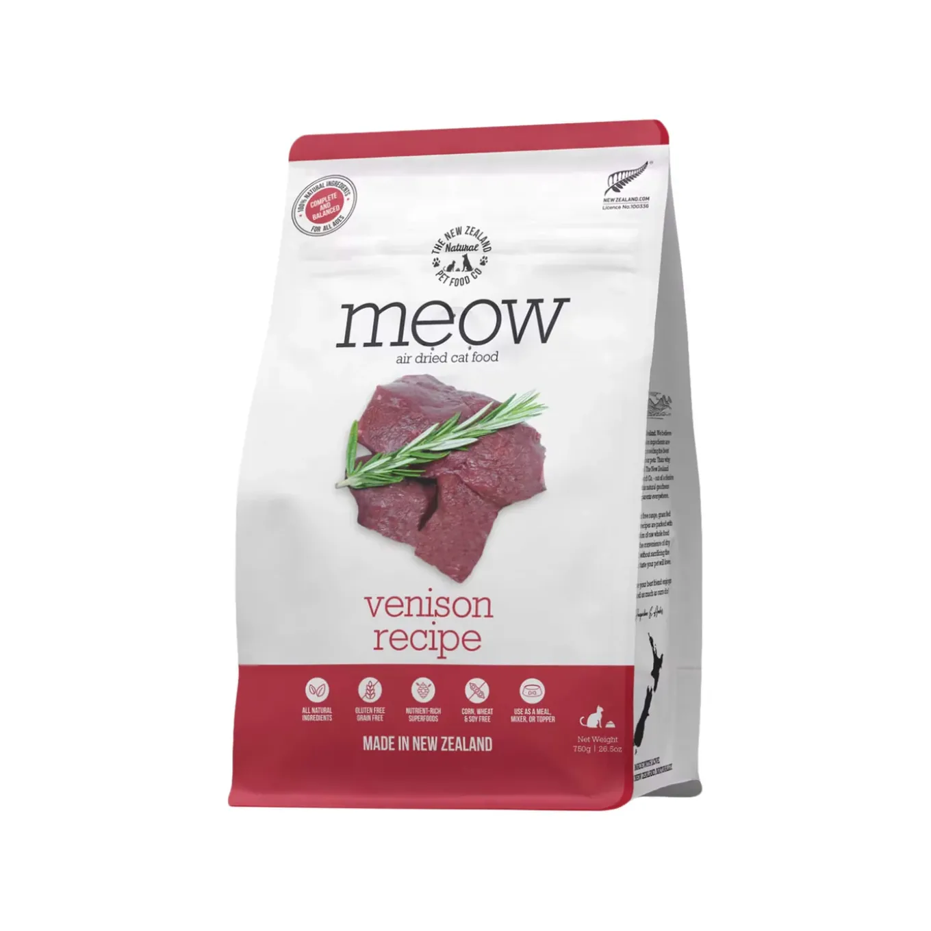 The New Zealand Natural Pet Food Co. MEOW Air Dried Cat Food