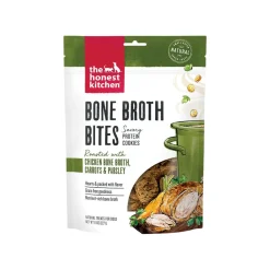 The Honest Kitchen Bone Broth Bites 8 oz Treats for Dogs