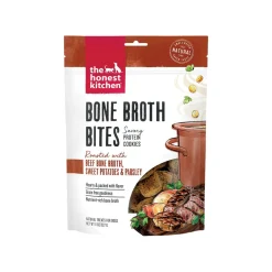 The Honest Kitchen Bone Broth Bites 8 oz Treats for Dogs