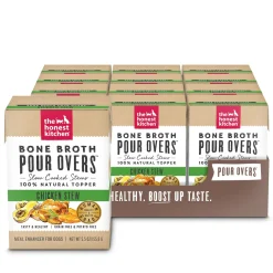 The Honest Kitchen Bone Broth Pour Overs Food Topper for Dogs