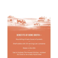 The Honest Kitchen Daily Boosters Bone Broth for Dogs & Cats