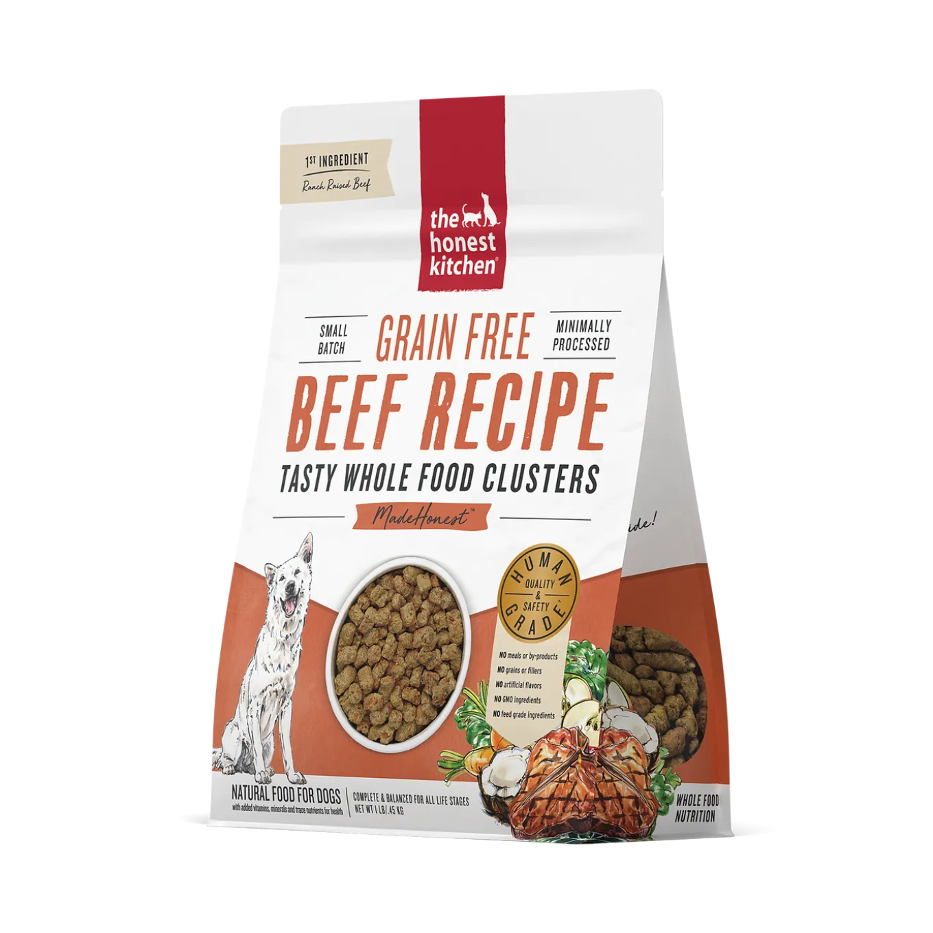 The Honest Kitchen Grain Free Whole Food Clusters Dry Dog Food
