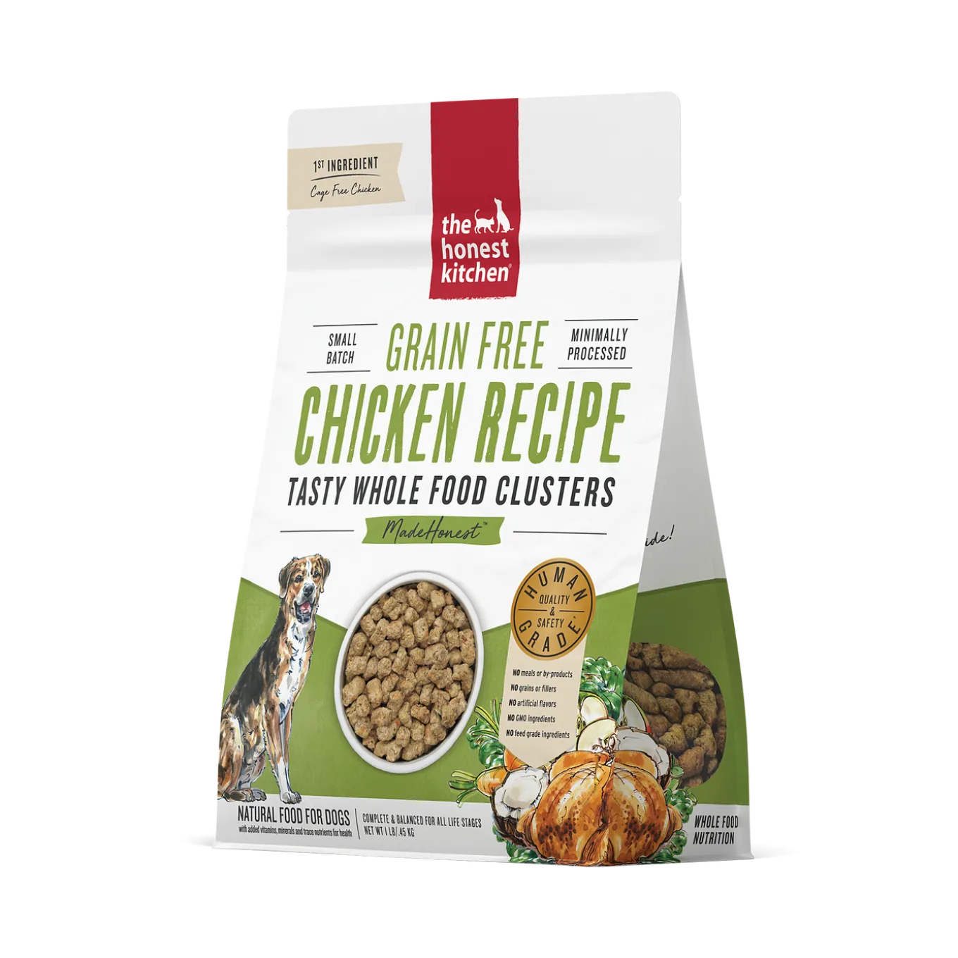 The Honest Kitchen Grain Free Whole Food Clusters Dry Dog Food