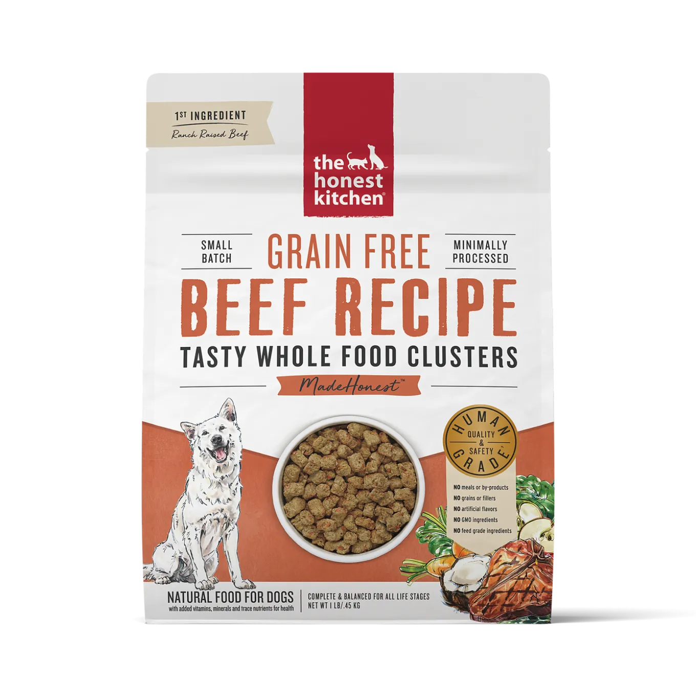 The Honest Kitchen Grain Free Whole Food Clusters Dry Dog Food