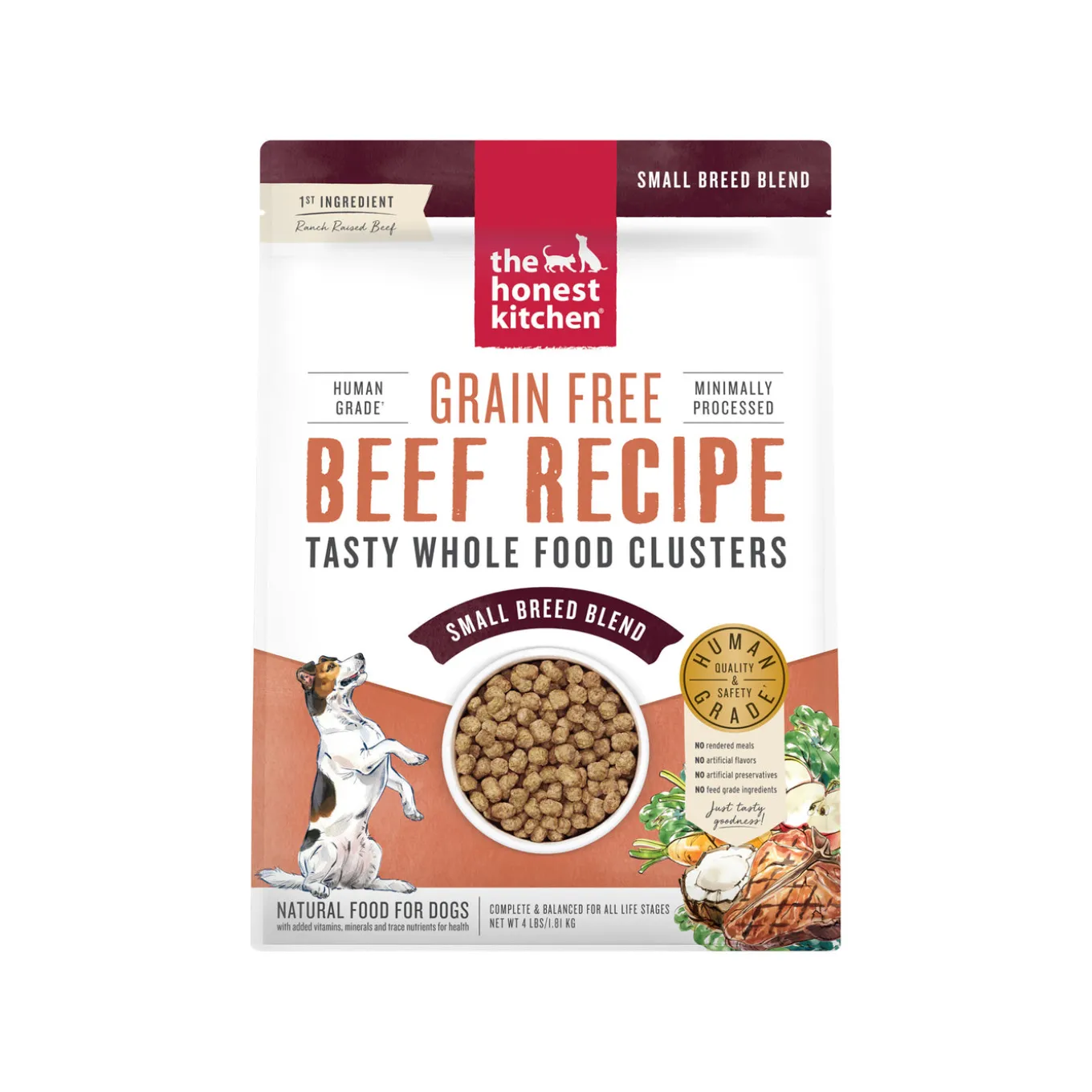 The Honest Kitchen Grain Free Whole Food Clusters Small Breed Dog Food