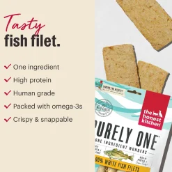 The Honest Kitchen White Fish Flavored Wishes Grain-Free for Dog & Cat Treats