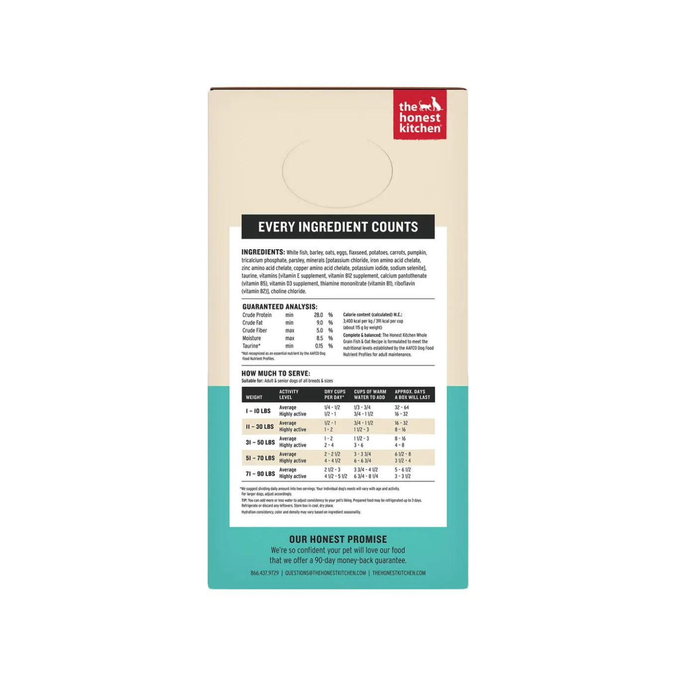 The Honest Kitchen Wholemade Whole Grain Dehydrated Dog Food