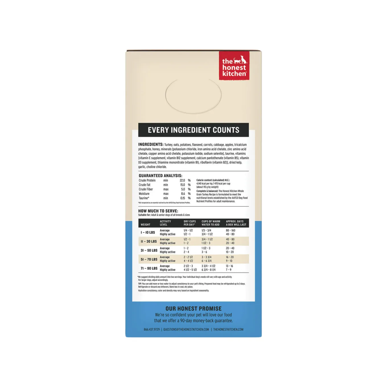 The Honest Kitchen Wholemade Whole Grain Dehydrated Dog Food