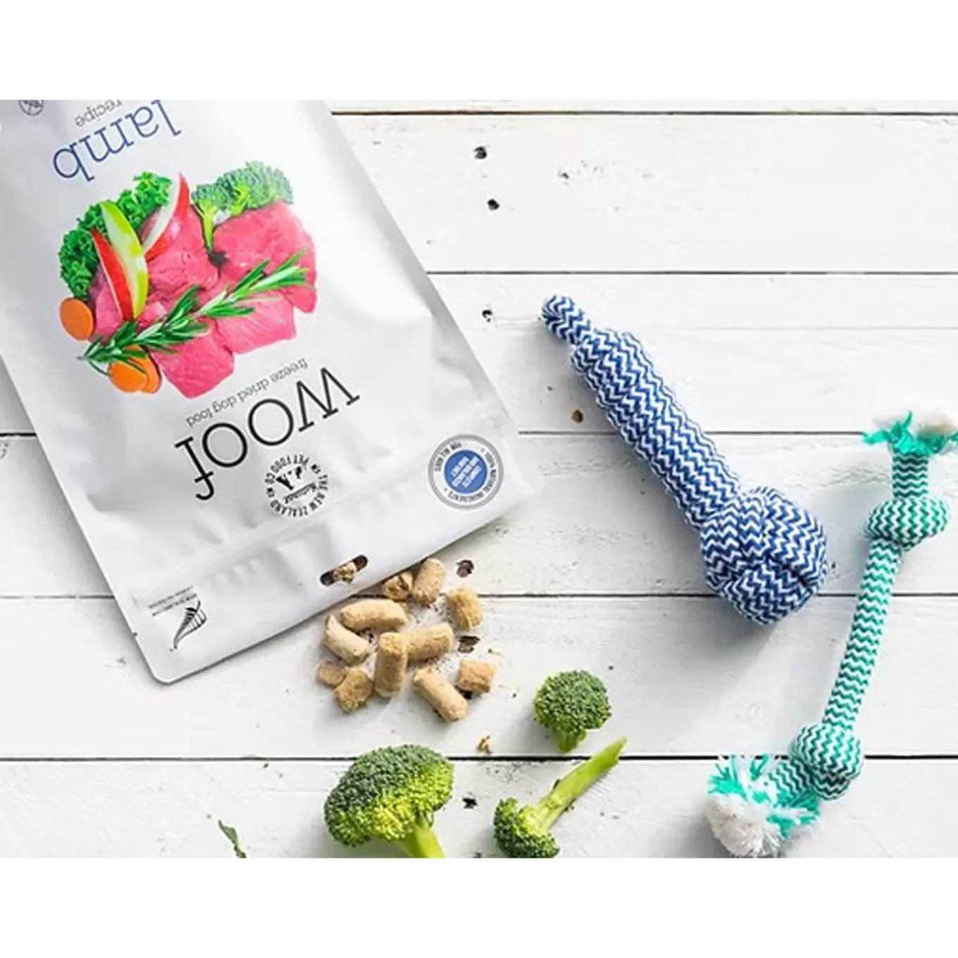 The New Zealand Natural Pet Food Co. WOOF Freeze Dried Dog Food