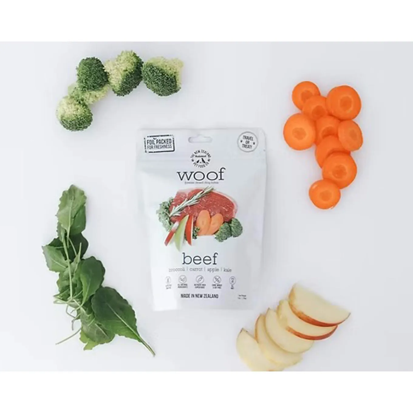 The New Zealand Natural Pet Food Co. WOOF Freeze Dried Dog Food