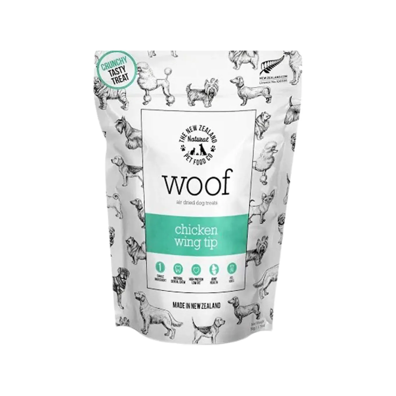 The New Zealand Natural Pet Food Co. WOOF Air Dried Dog Treats