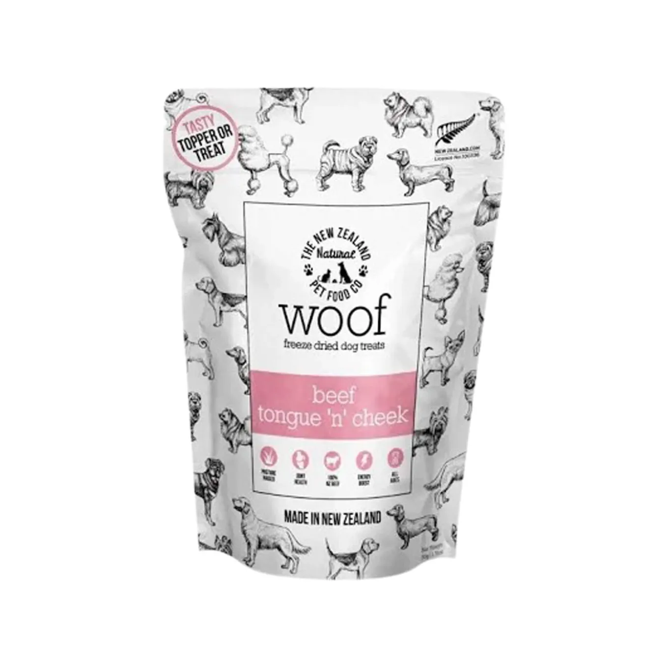 The New Zealand Natural Pet Food Co. WOOF Air Dried Dog Treats