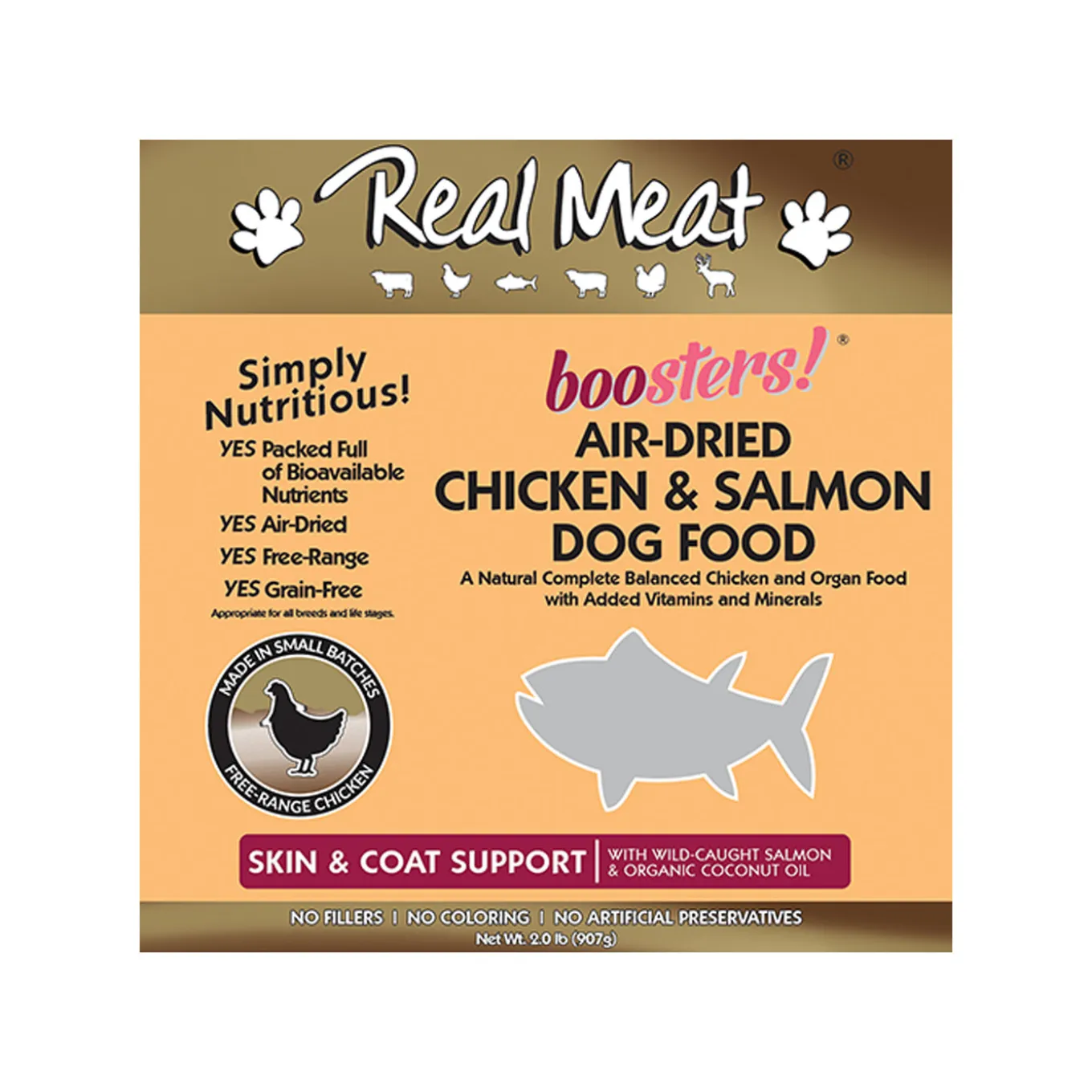 The Real Meat Company Boosters Air-Dried Dog Food