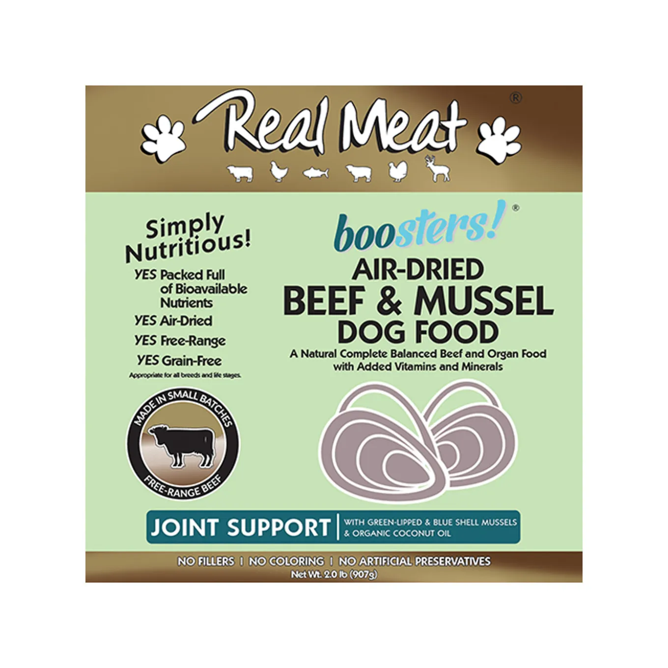 The Real Meat Company Boosters Air-Dried Dog Food