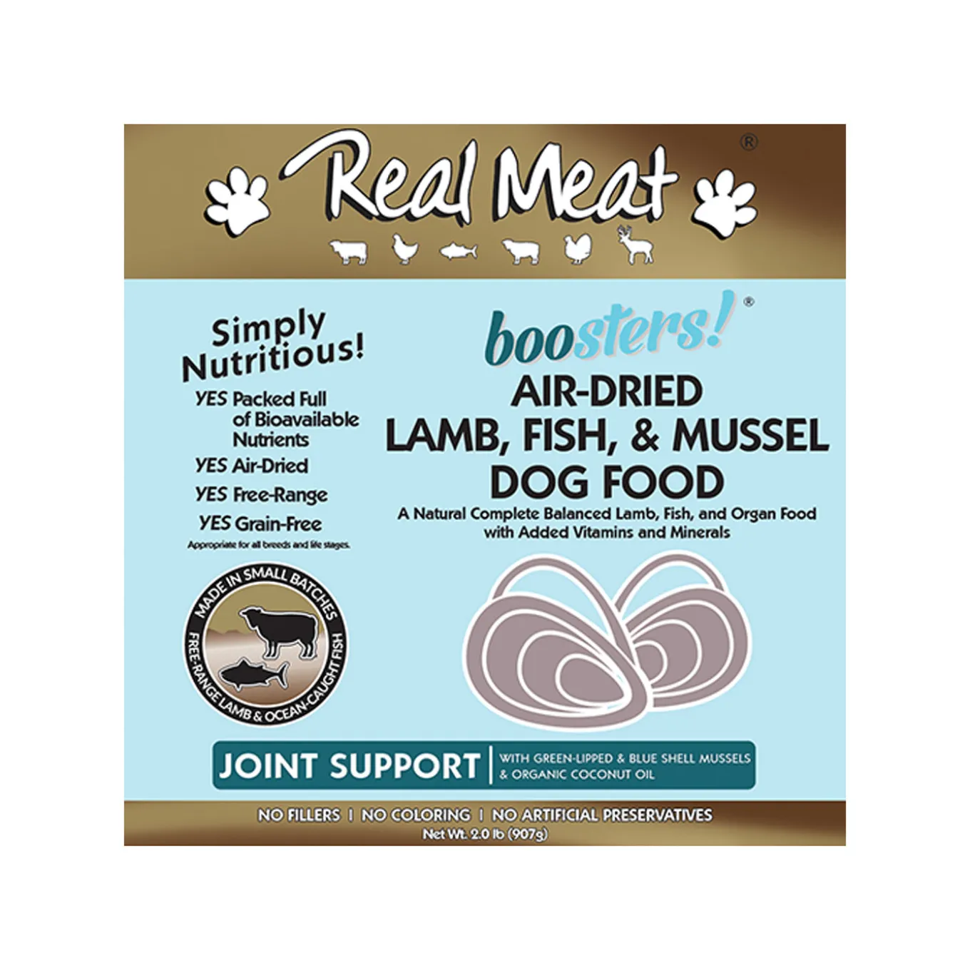 The Real Meat Company Boosters Air-Dried Dog Food