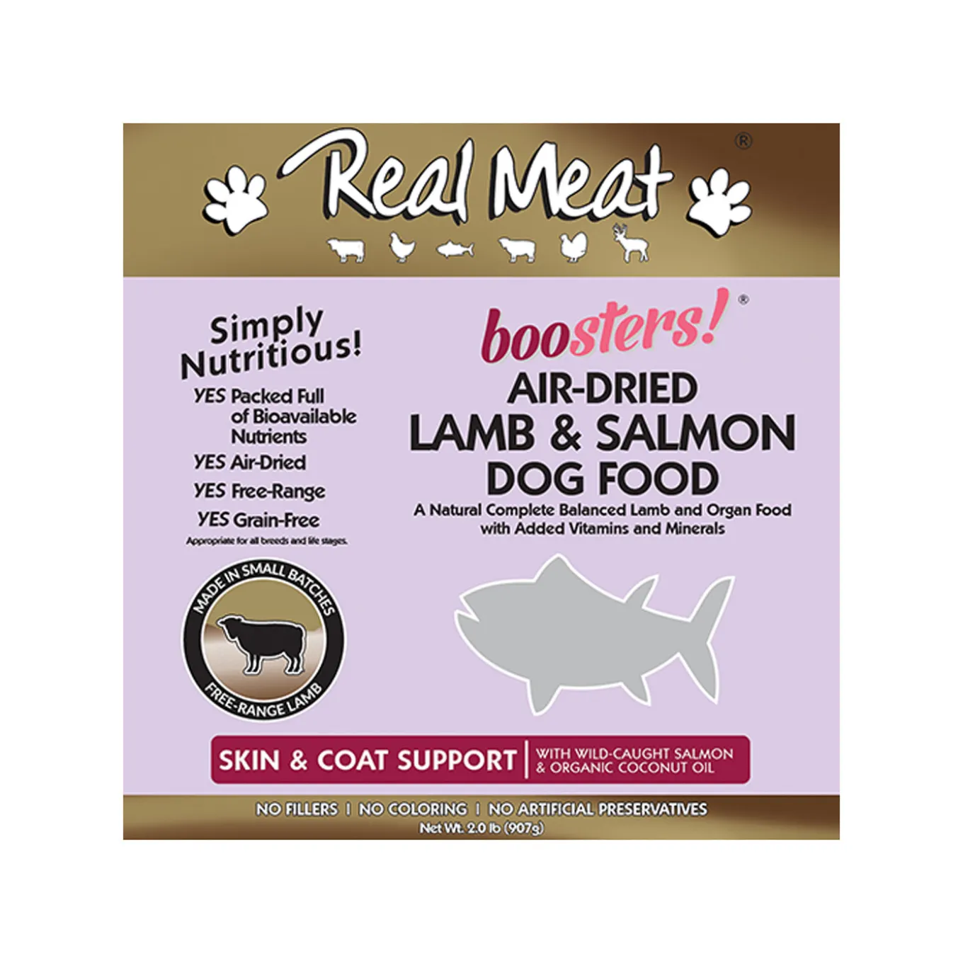 The Real Meat Company Boosters Air-Dried Dog Food