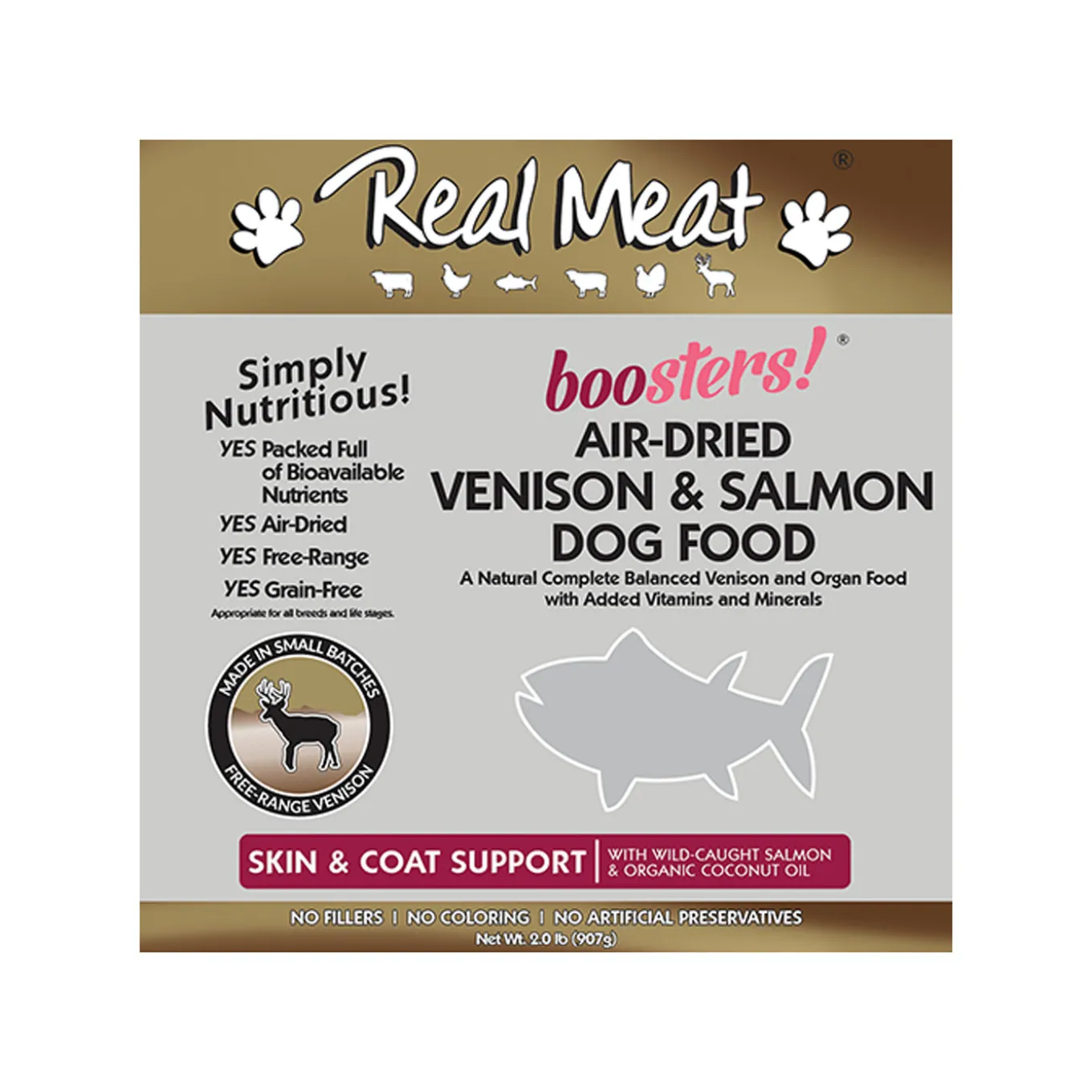 The Real Meat Company Boosters Air-Dried Dog Food
