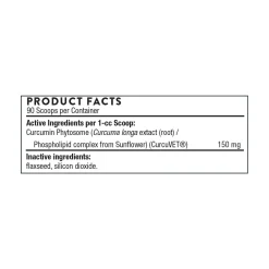 ThorneVet CurcuVET-SA150 Dog & Cat Supplement