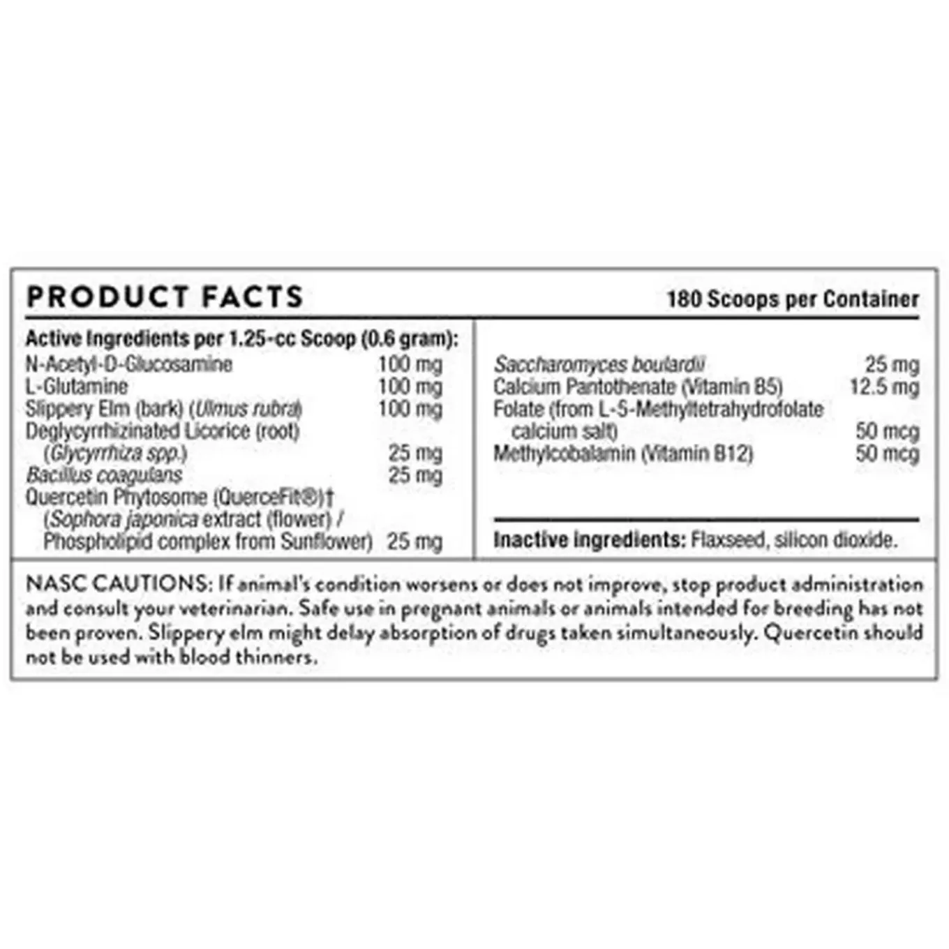 ThorneVet Gut Health Formula Dog & Cat Supplement