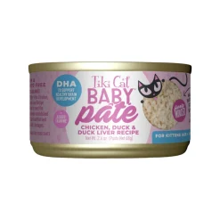 Tiki Cat Baby Pate Kitten Wet Cat Food