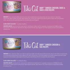 Tiki Cat Baby Shreds Kitten Wet Cat Food