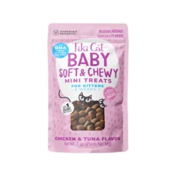 Tiki Cat Baby Soft & Chewy Mini Treats for Kittens