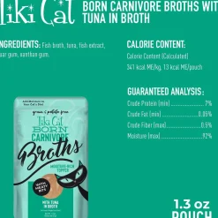 Tiki Cat Born Carnivore Broths Wet Cat Food Topper