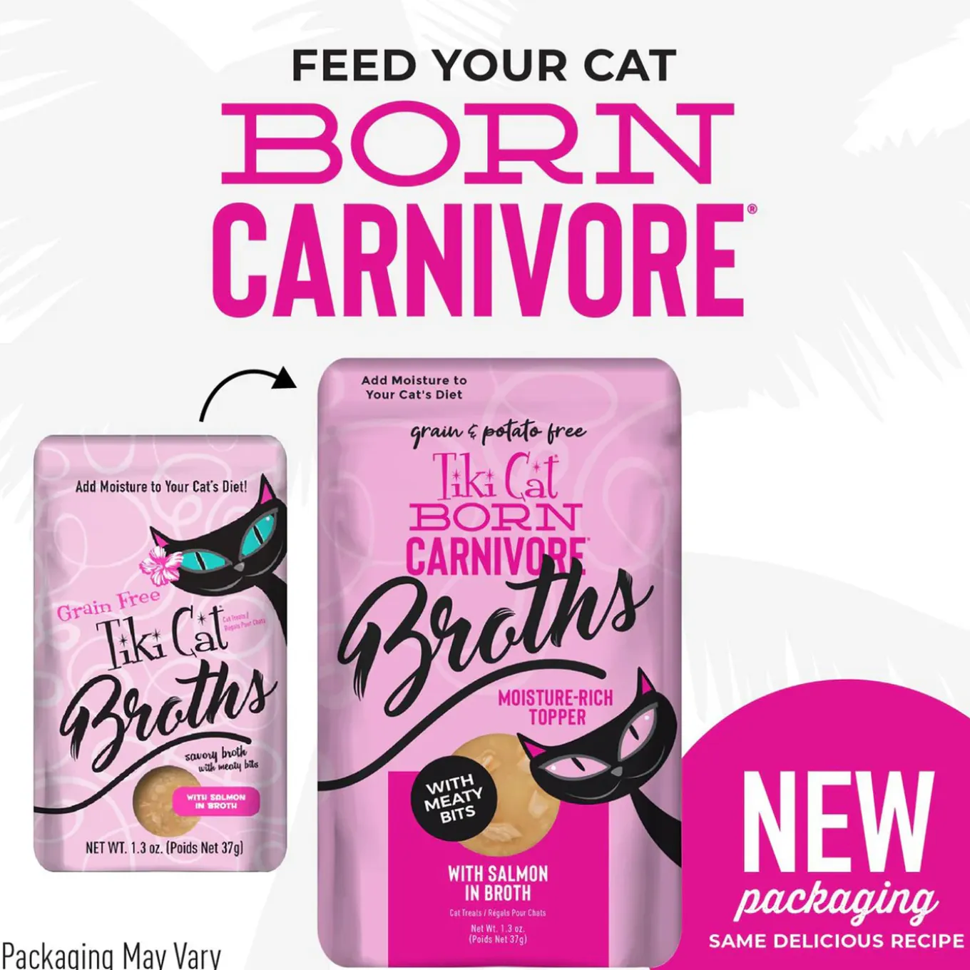 Tiki Cat Born Carnivore Broths Wet Cat Food Topper