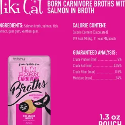 Tiki Cat Born Carnivore Broths Wet Cat Food Topper