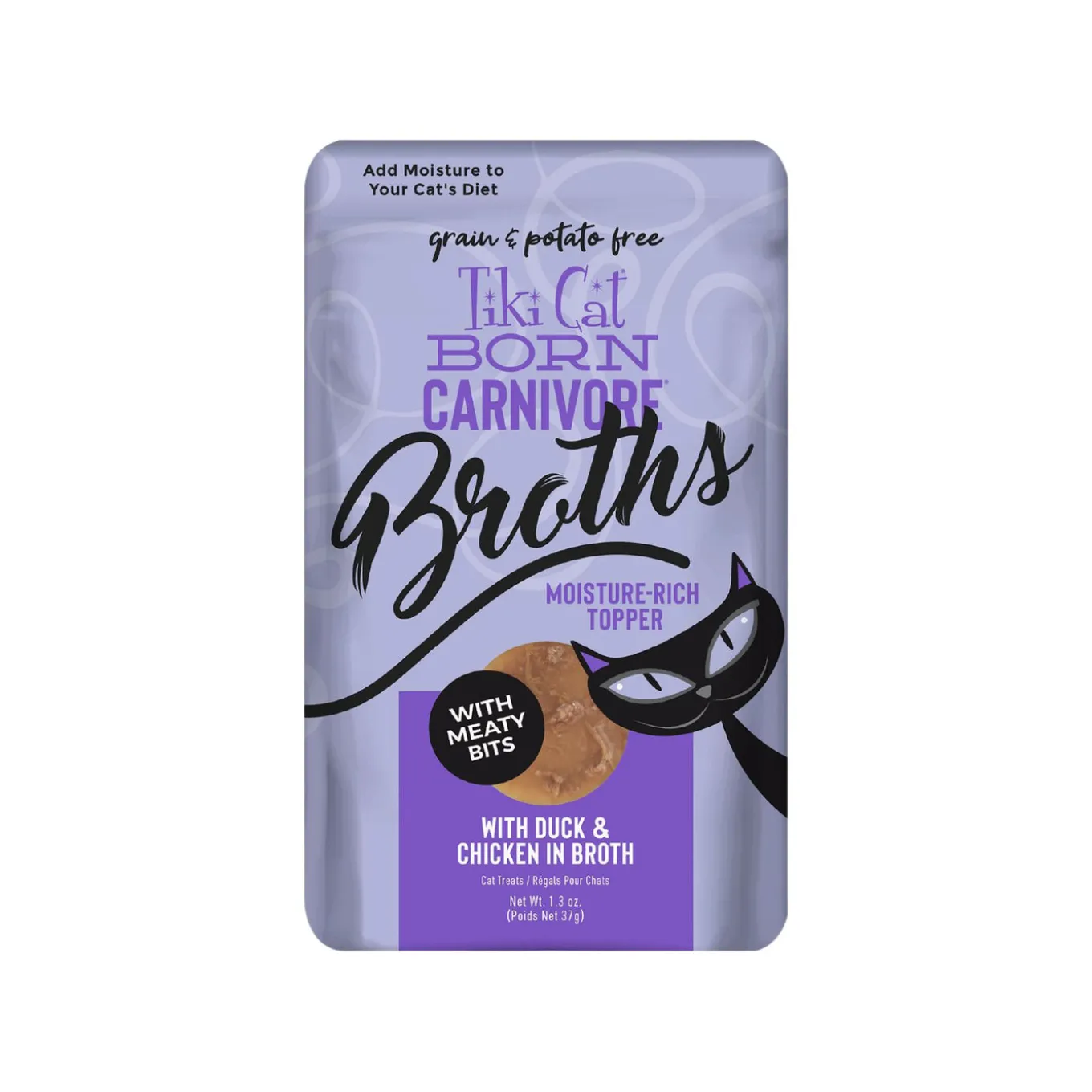 Tiki Cat Born Carnivore Broths Wet Cat Food Topper