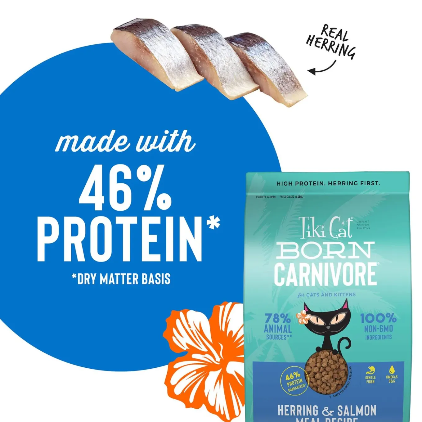 Tiki Cat Born Carnivore Dry Cat Food