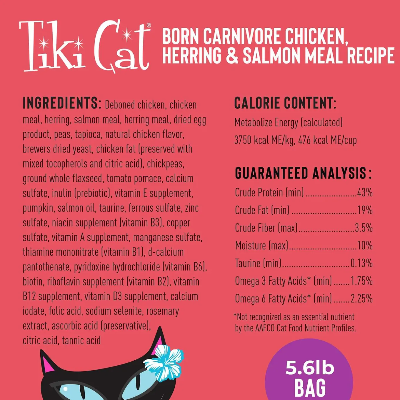 Tiki Cat Born Carnivore Dry Cat Food