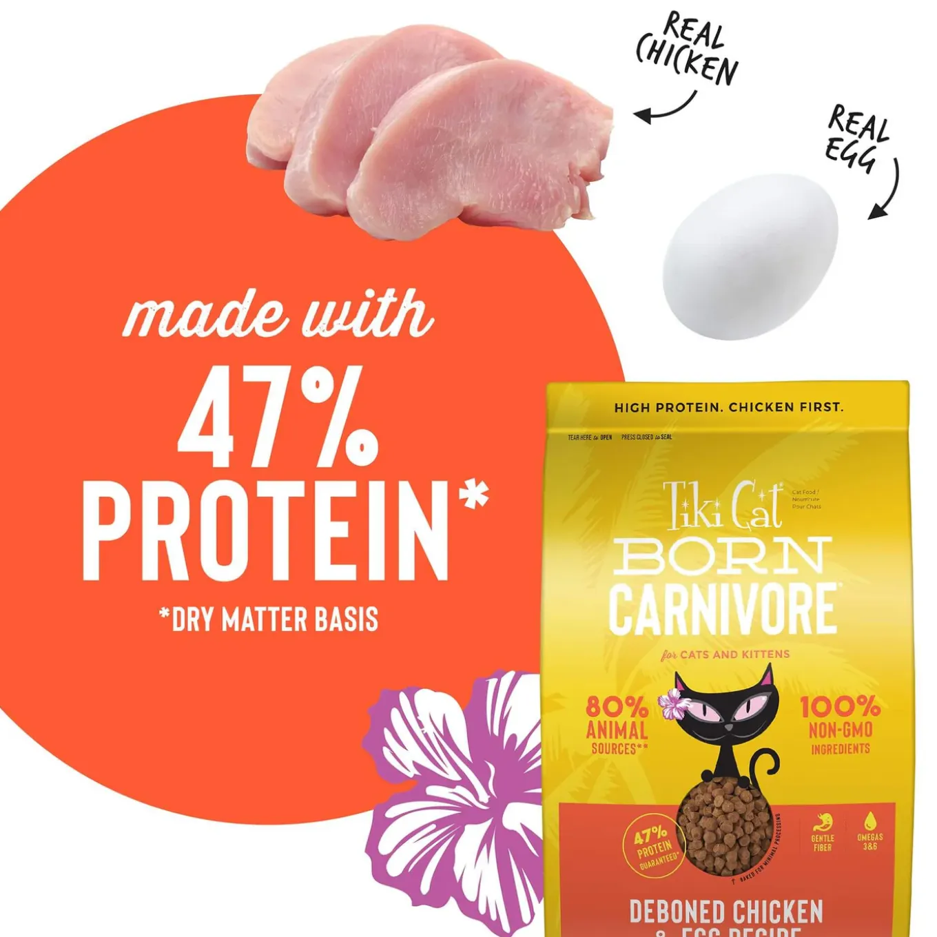 Tiki Cat Born Carnivore Dry Cat Food