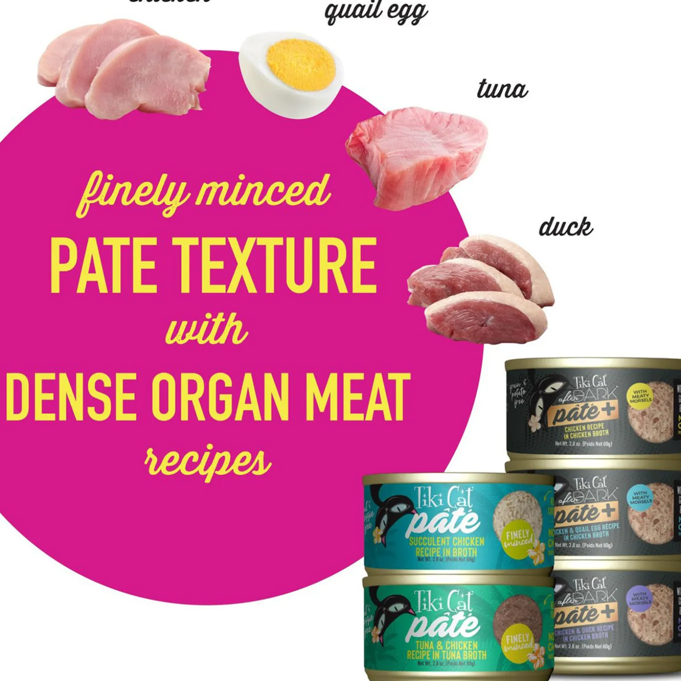 Tiki Cat Chicken Craves Pate Wet Cat Food