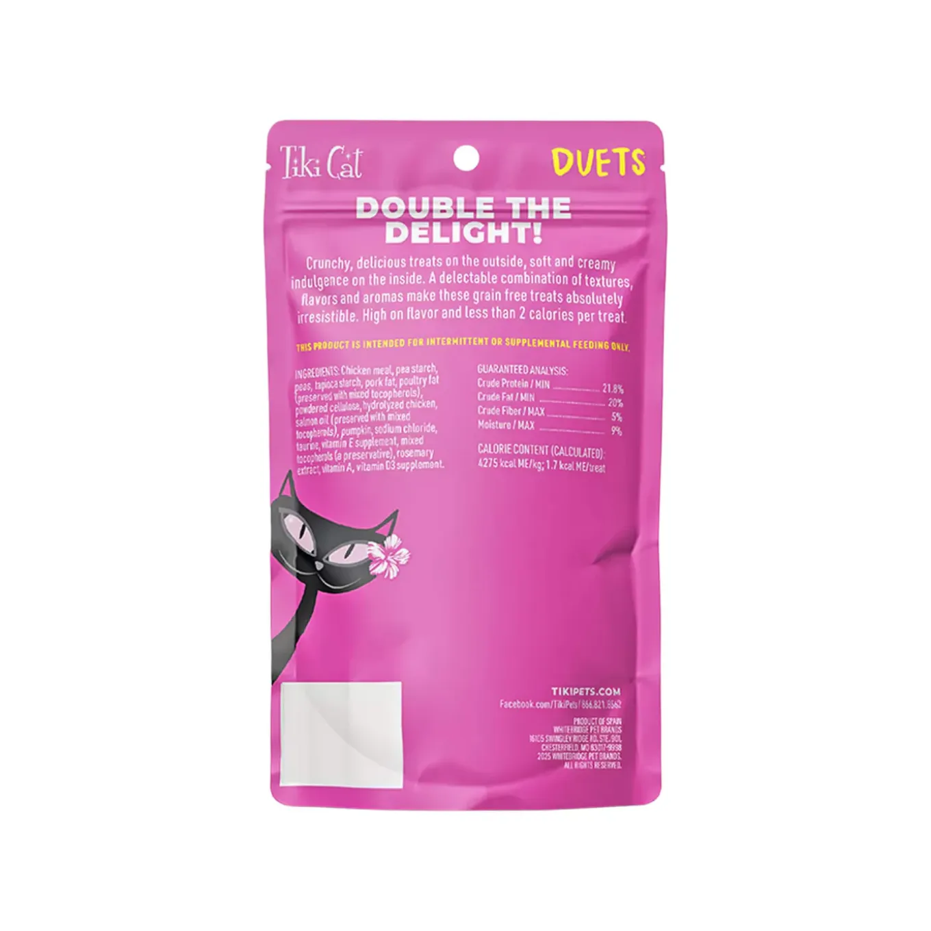 Tiki Cat Duets Dual Texture Cat Treats