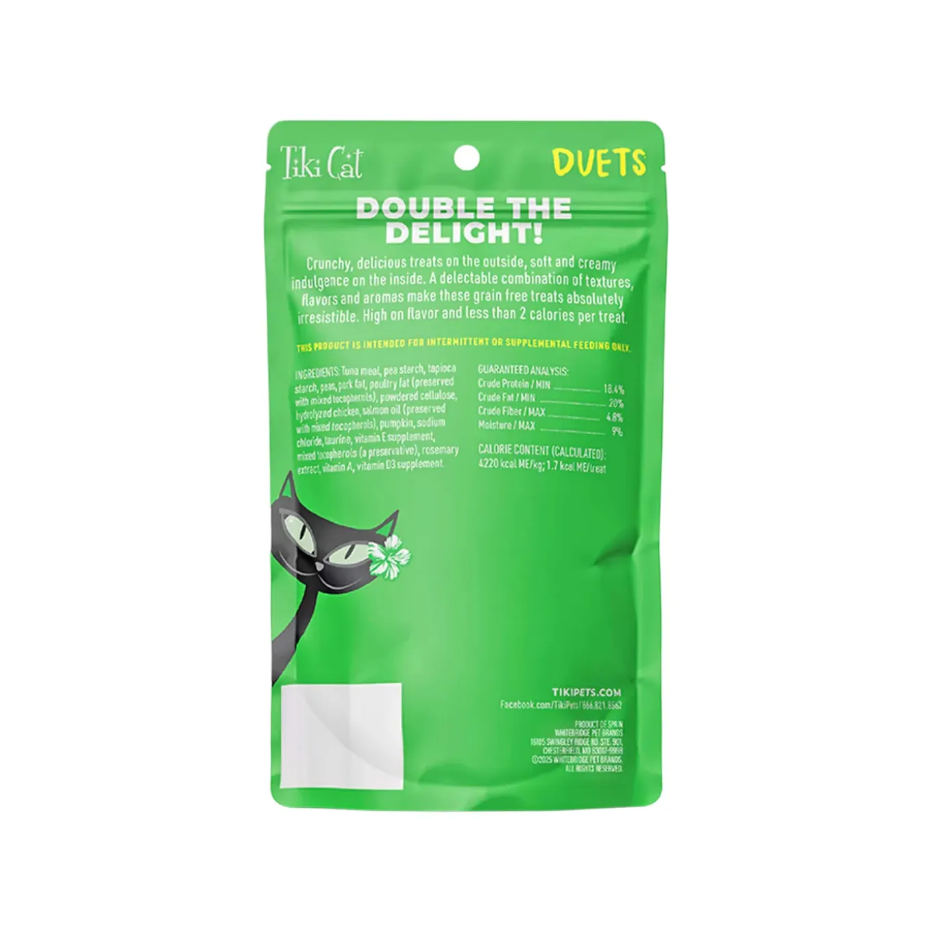 Tiki Cat Duets Dual Texture Cat Treats