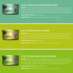 Tiki Cat Fish Favorites Pate Wet Cat Food