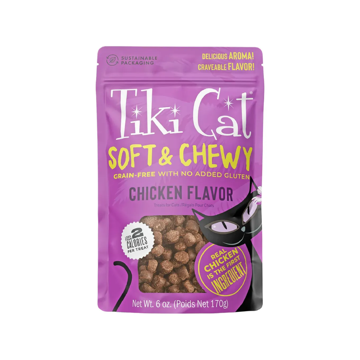 Tiki Cat Soft & Chewy Grain Free Treats for Cats